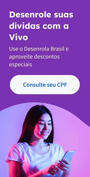 <h2><span style="color: #ffffff;"><strong>Negocie suas dívidas com a Vivo</strong></span></h2>
