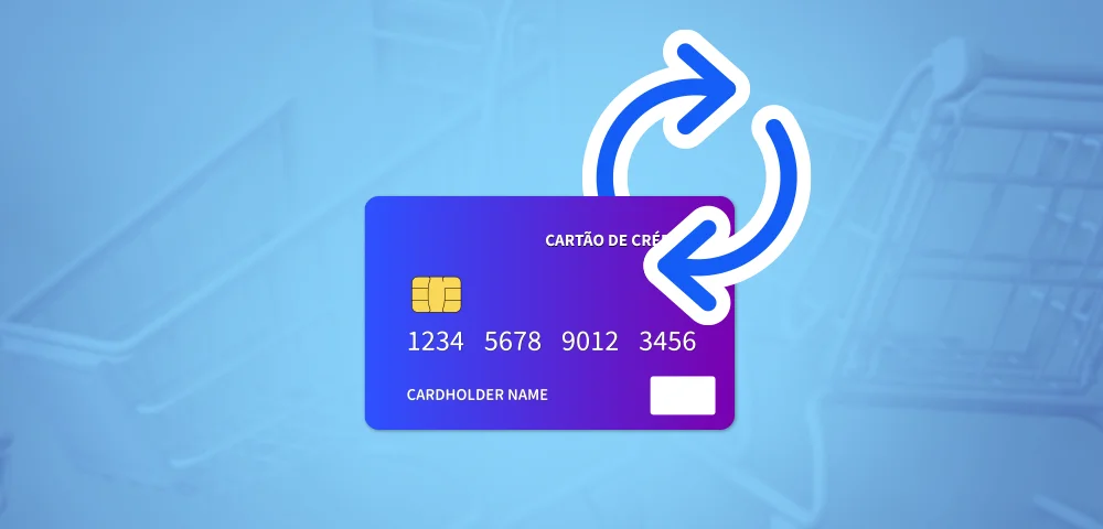Estornar cartão de crédito